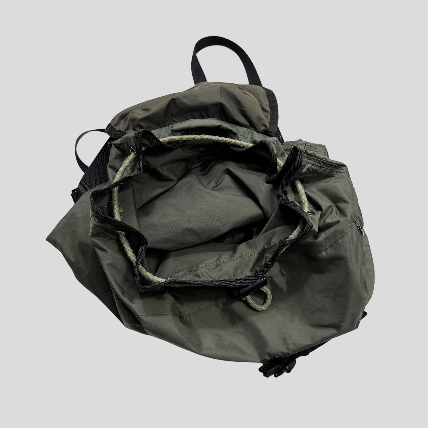 Porter Yoshida 00’s Grey Nylon Multipocket Backpack