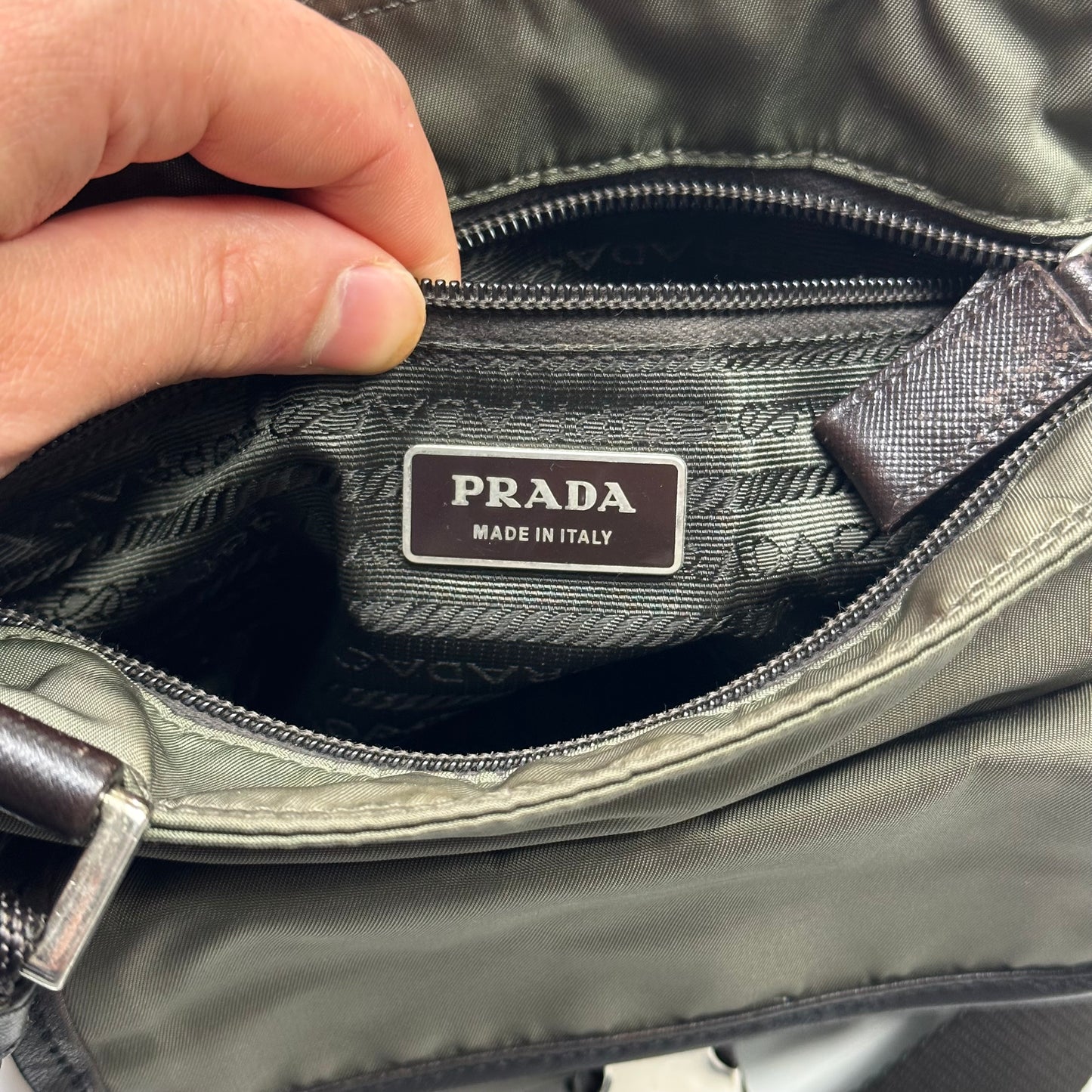 Prada Milano 00’s Reversible Multipocket Utility Crossbody Bag