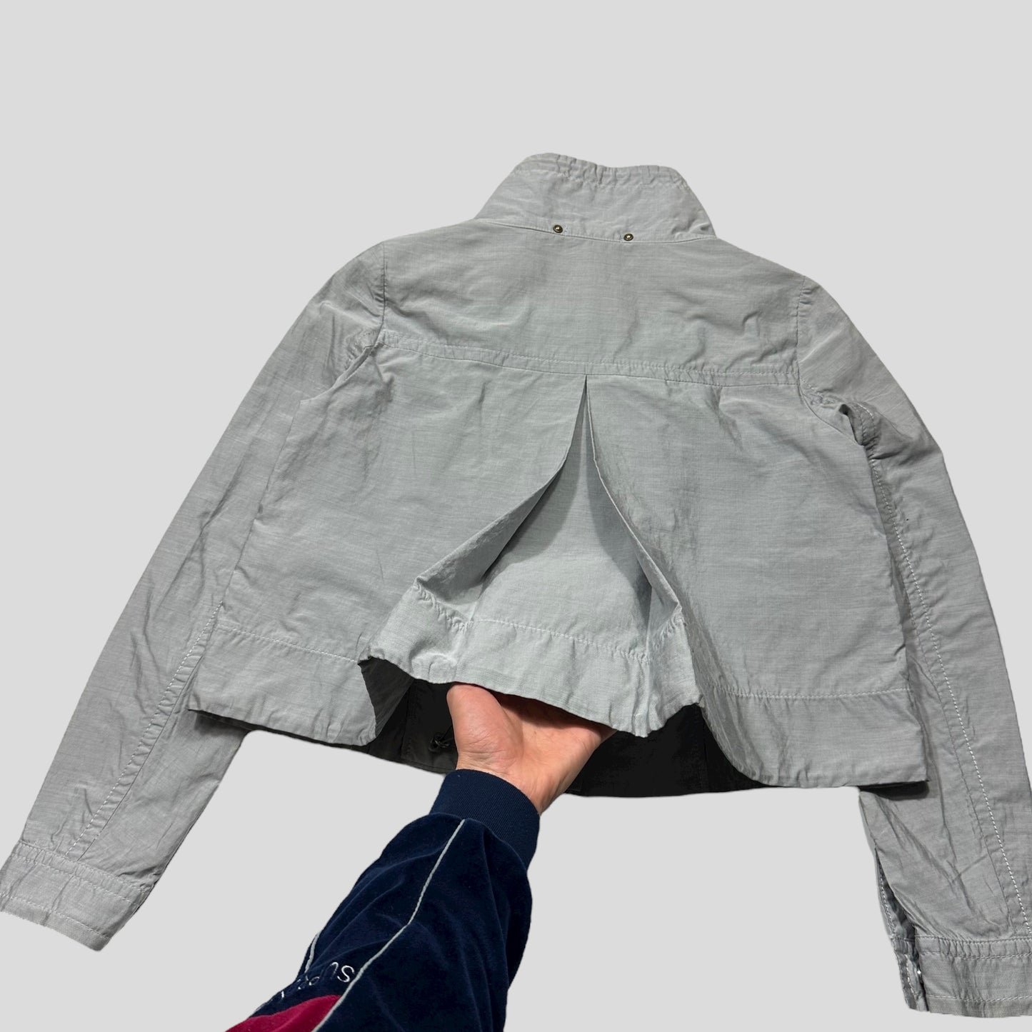 CP Company Cropped Pleated Co-nylon Jacket - IT40 (UK8)
