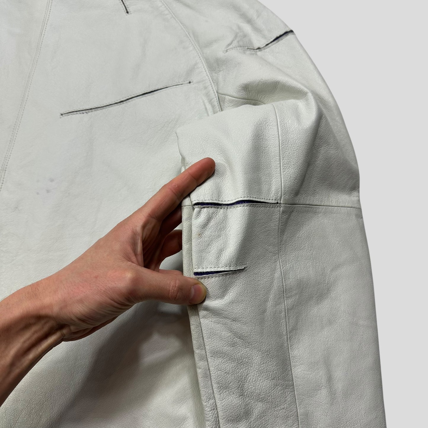 Nike 2007 Tony Spackman Articulated Slice Leather Jacket - L