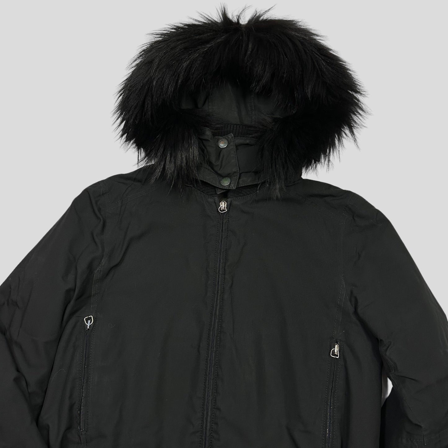 Prada Sport 00’s Goretex Faux Fur Ski Jacket + Belt - IT42