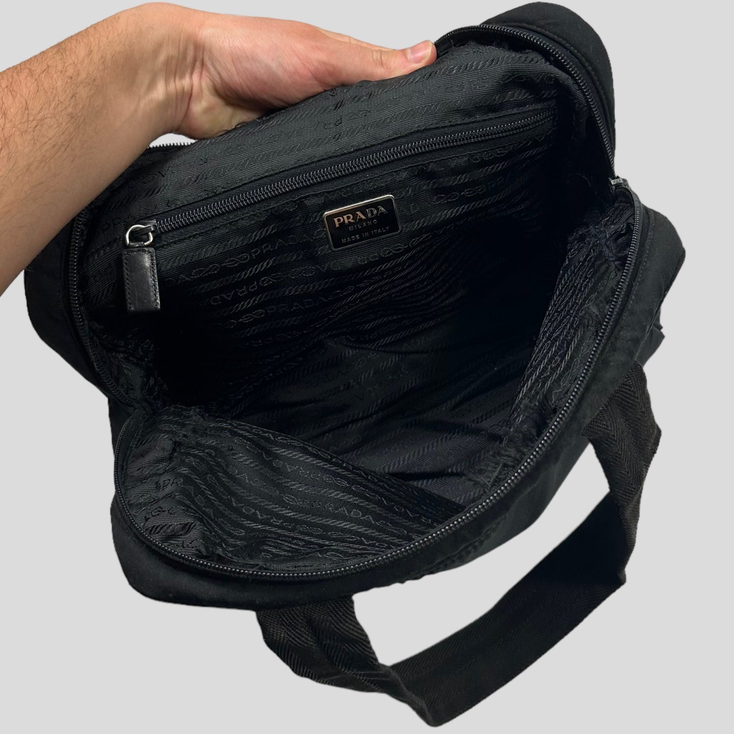 Prada Sport 1999 Black Neoprene Bag