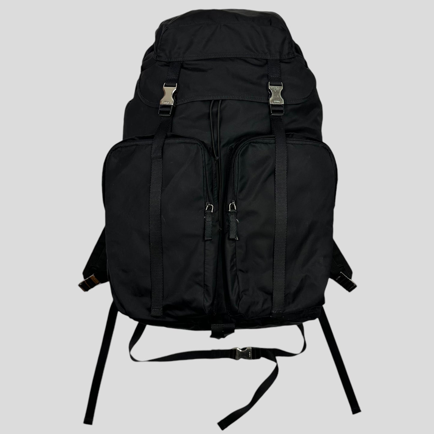 Prada Milano XL Nylon Multipocket Travel Backpack