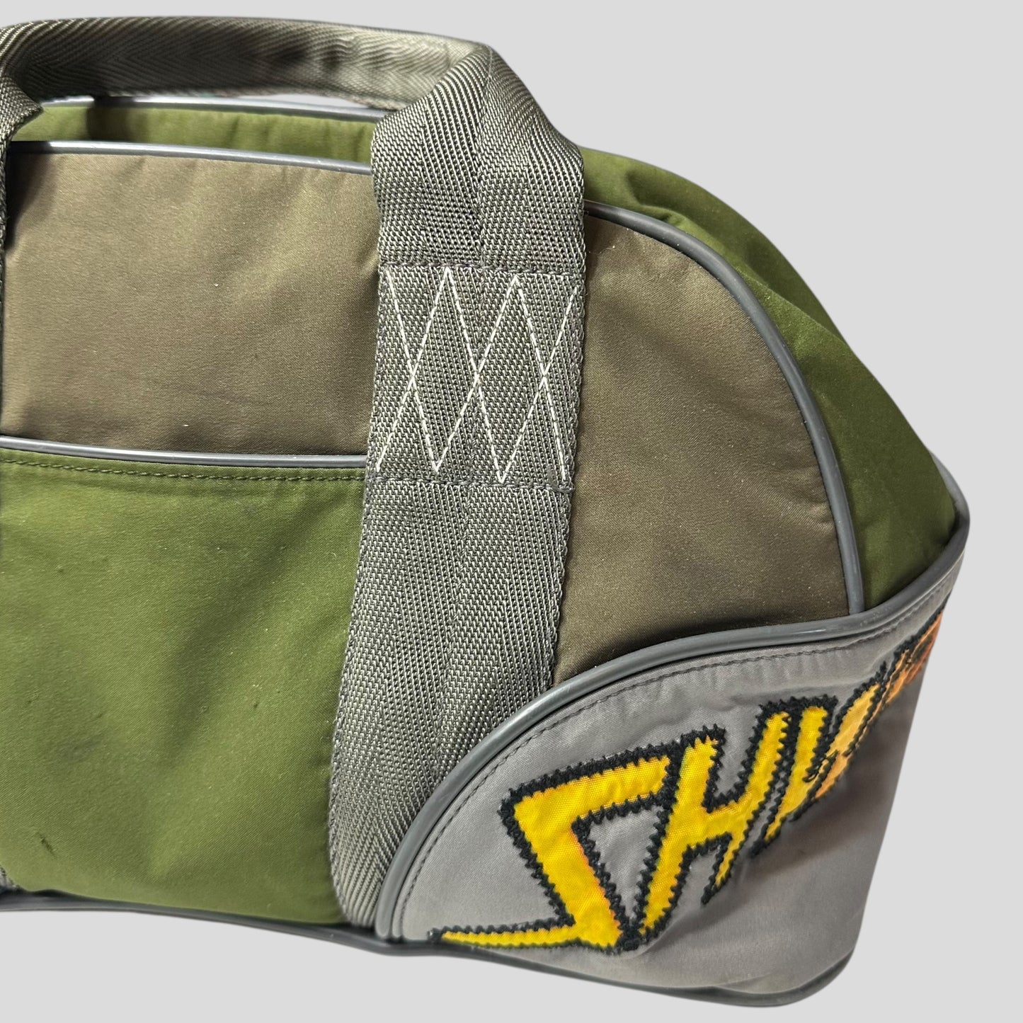 Prada Sport 00’s Shwfff Moto Bowling Handbag