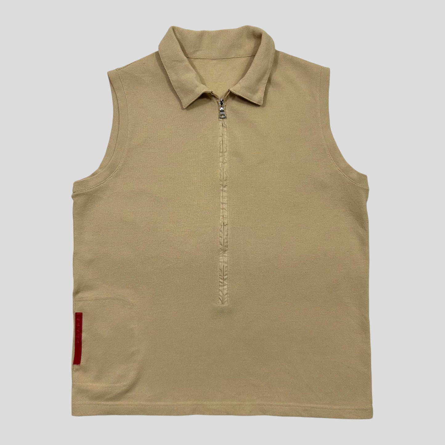 Prada Sport 00’s Nylon Zip Stash Pocket Vest- M