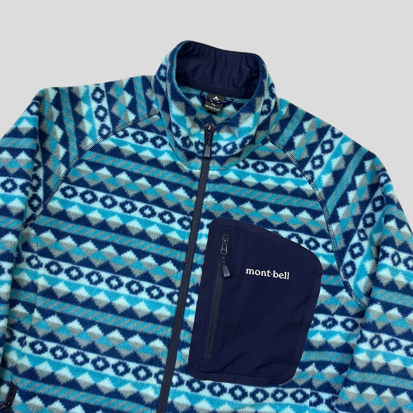 Montbell 00’s Climaplus Aztec Fleece Jacket - S/M