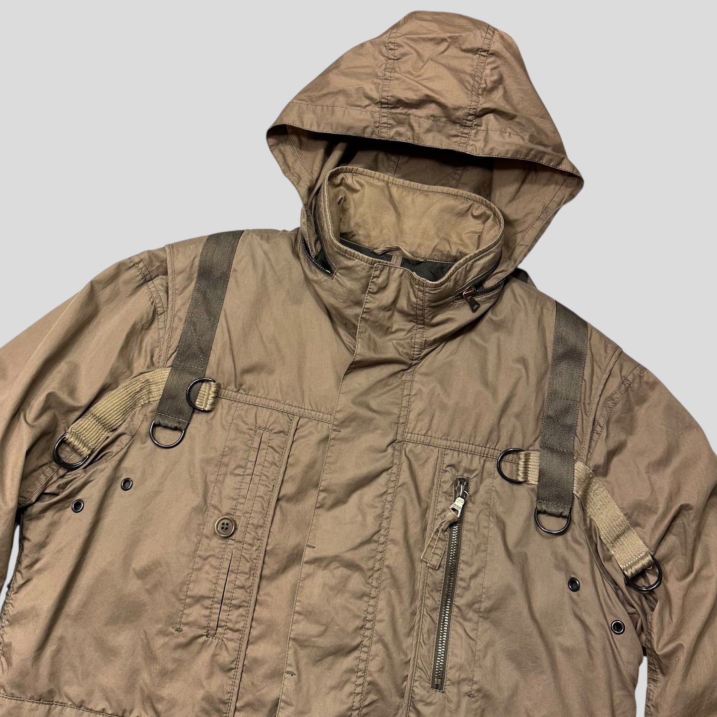 Prada Sport 2003 Cotton Bondage Multipocket Cargo Field Jacket - IT50 (M/L)