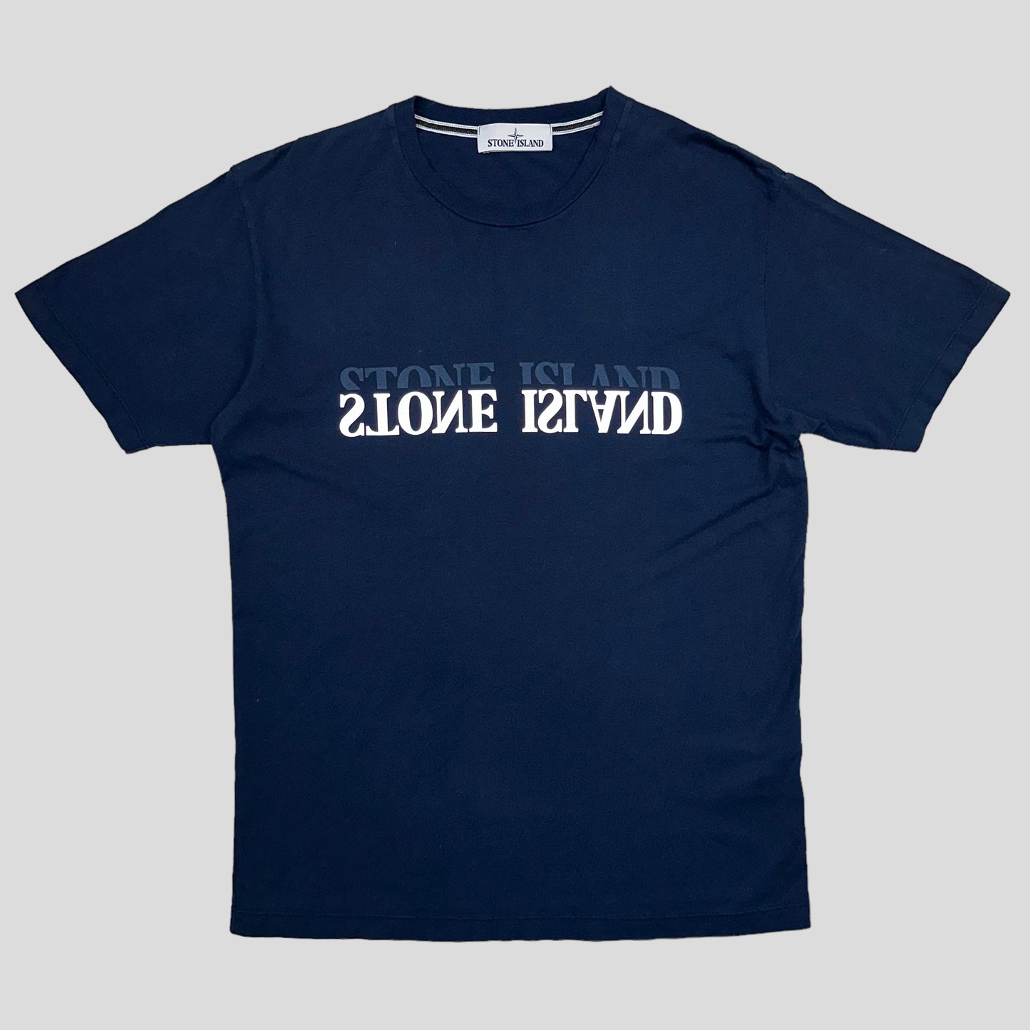 Stone Island Reflective Graphic T-shirt - M