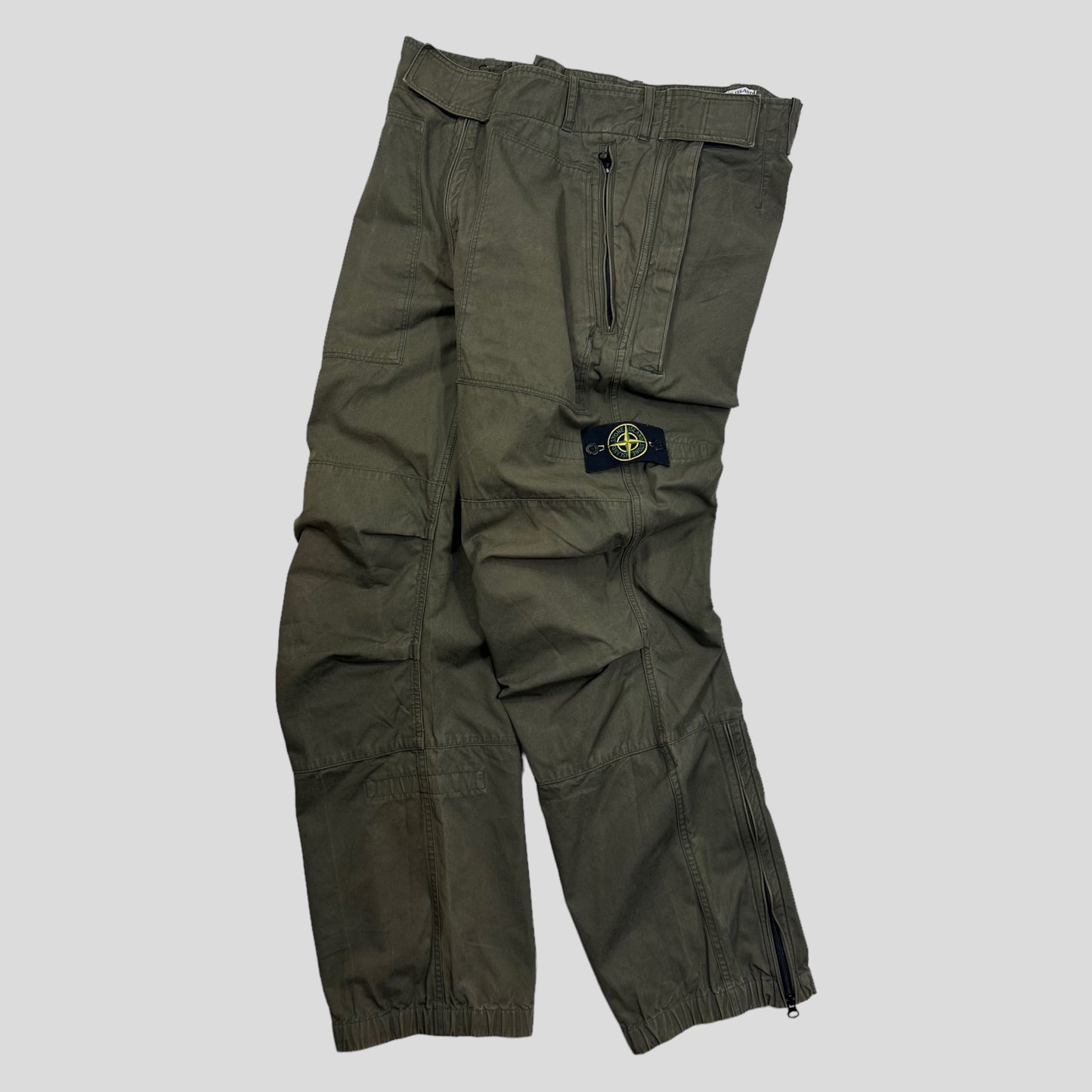 Stone Island 2005 Baggy Parachute Cargo Trousers - IT52