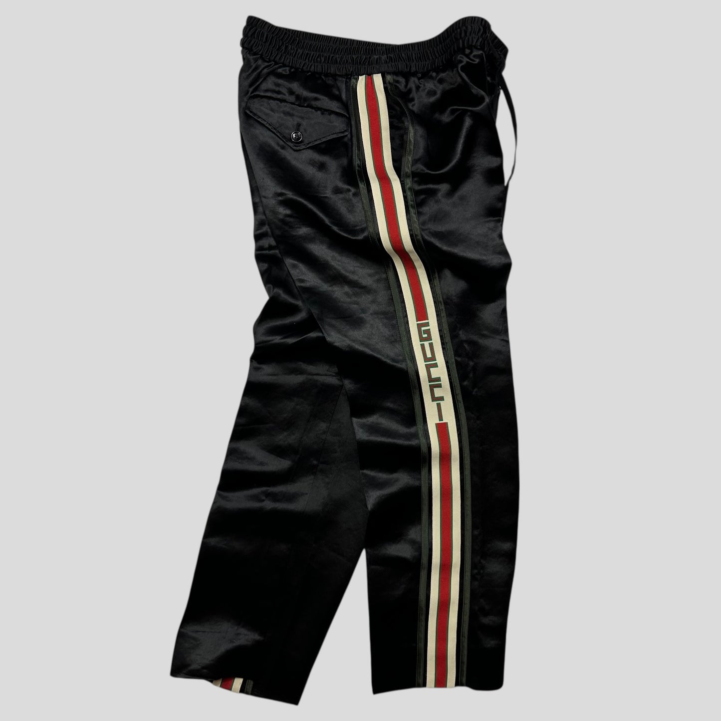 Gucci 2017 Striped Logo Acetate Tracksuit Trousers - IT48 (M)