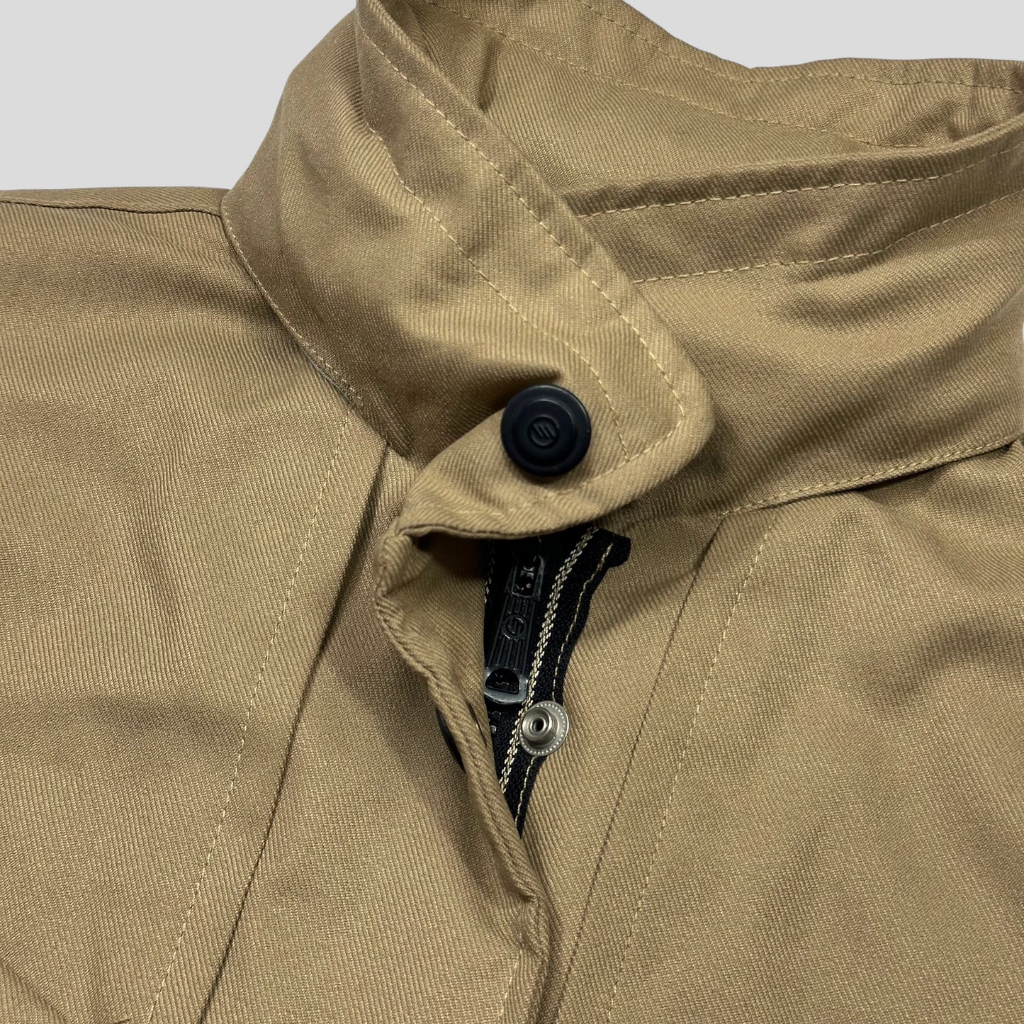 Massimo Osti Studio 1999 Asymmetrical Cuff Padded Field Jacket - M