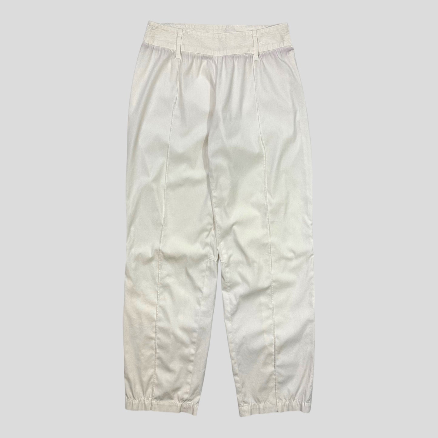 Prada Sport 00’s Linen Ponte Trousers - UK6-8