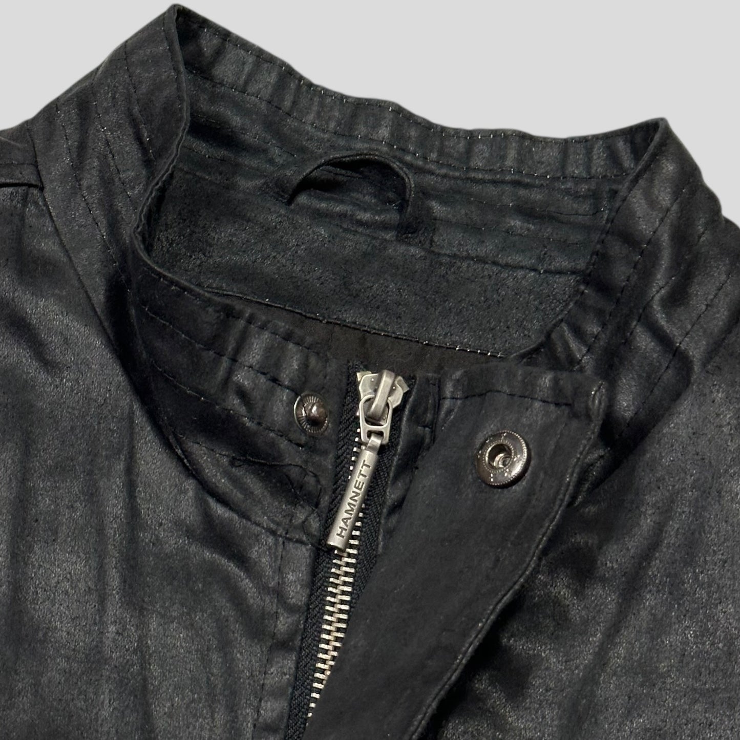 Kathrine Hamnett 00’s Poly Cotton Moto Bomber Jacket - M/L