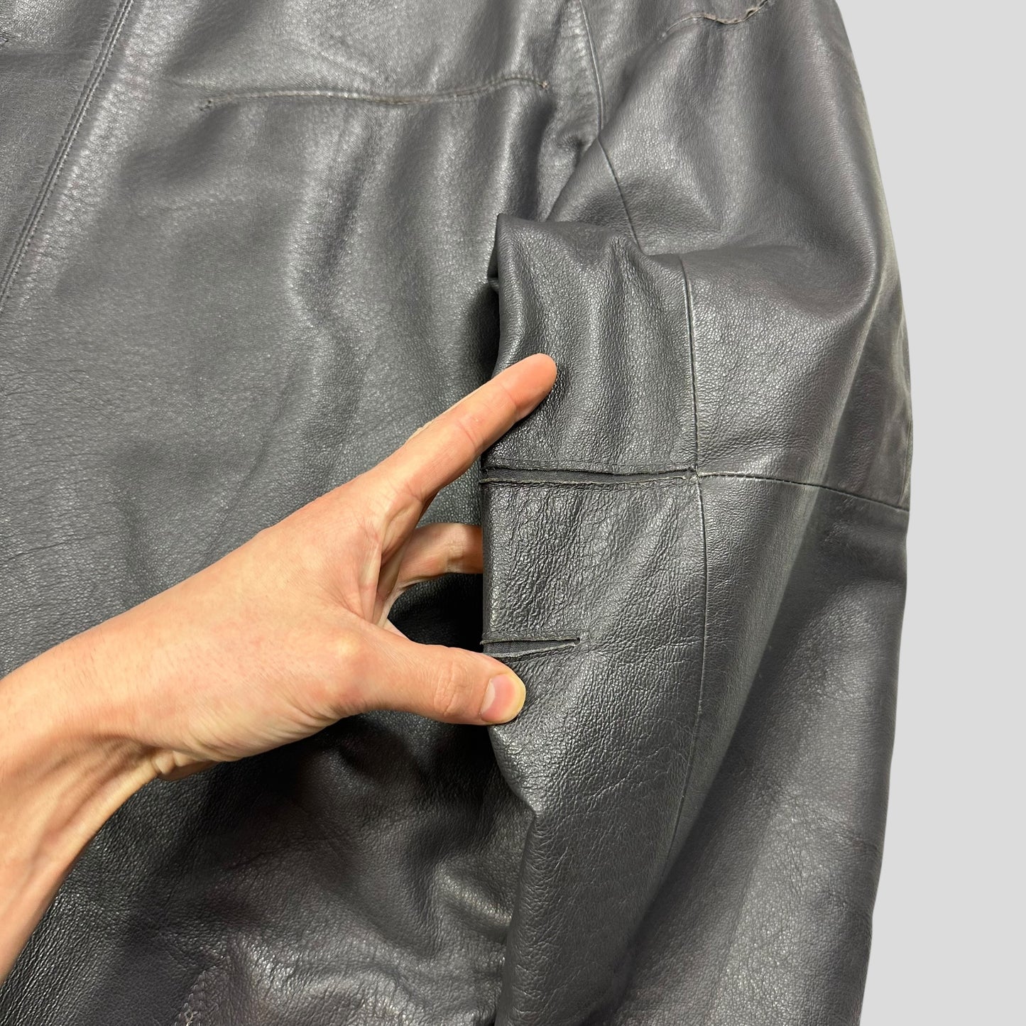 Nike 2007 Tony Spackman Articulated Slice Leather Jacket - L