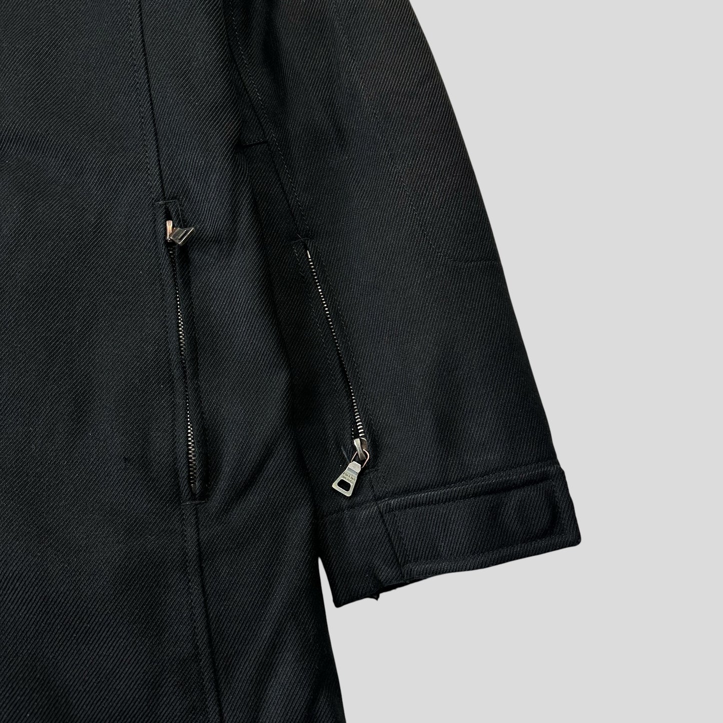 Prada Sport 00’s 3 in 1 Goretex Wool & Nylon Military Jackets - S/M