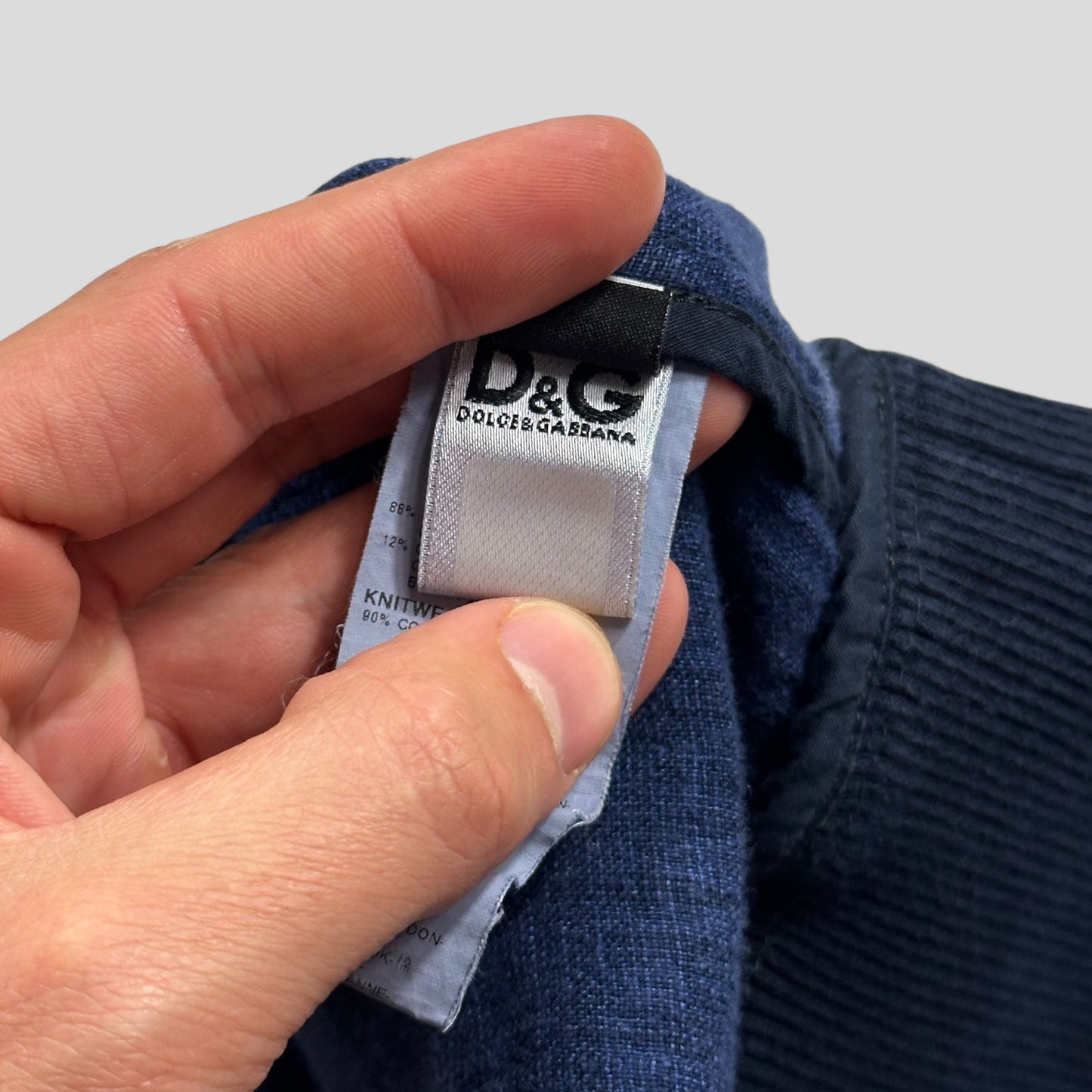 D&G 00’s Flax Multi-Zip Parachute Bomber Jacket - M