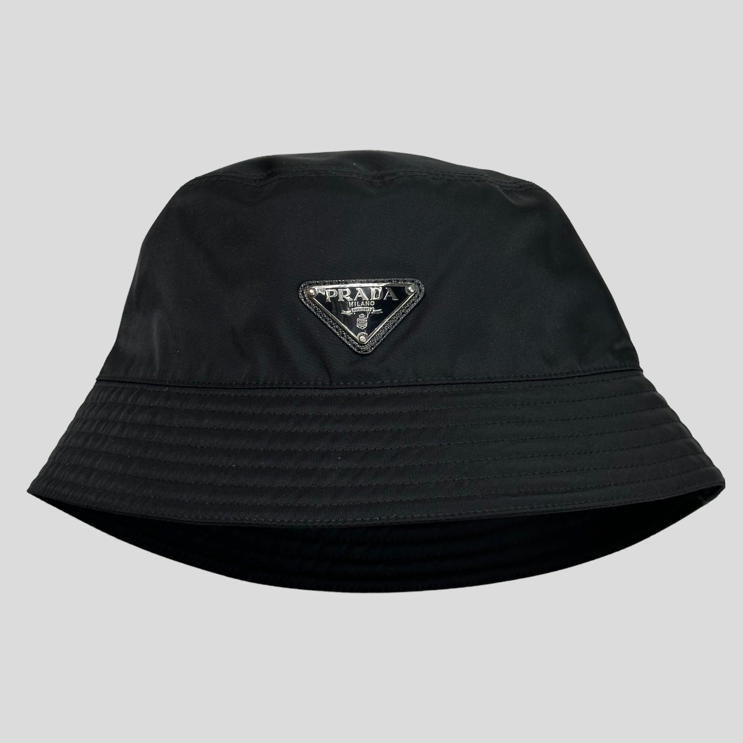 Prada Milano 2020 Re-Nylon Bucket Hat - S/M