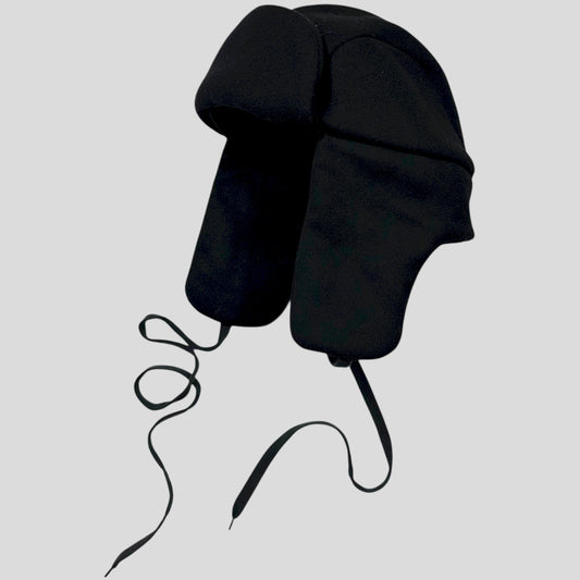 Prada 00’s 3D Wool Padded Trapper Hat - S/M