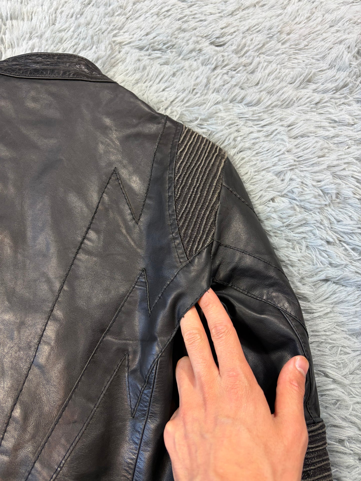 Just Cavalli 00’s Women’s Leather Rocker Biker Jacket - IT40