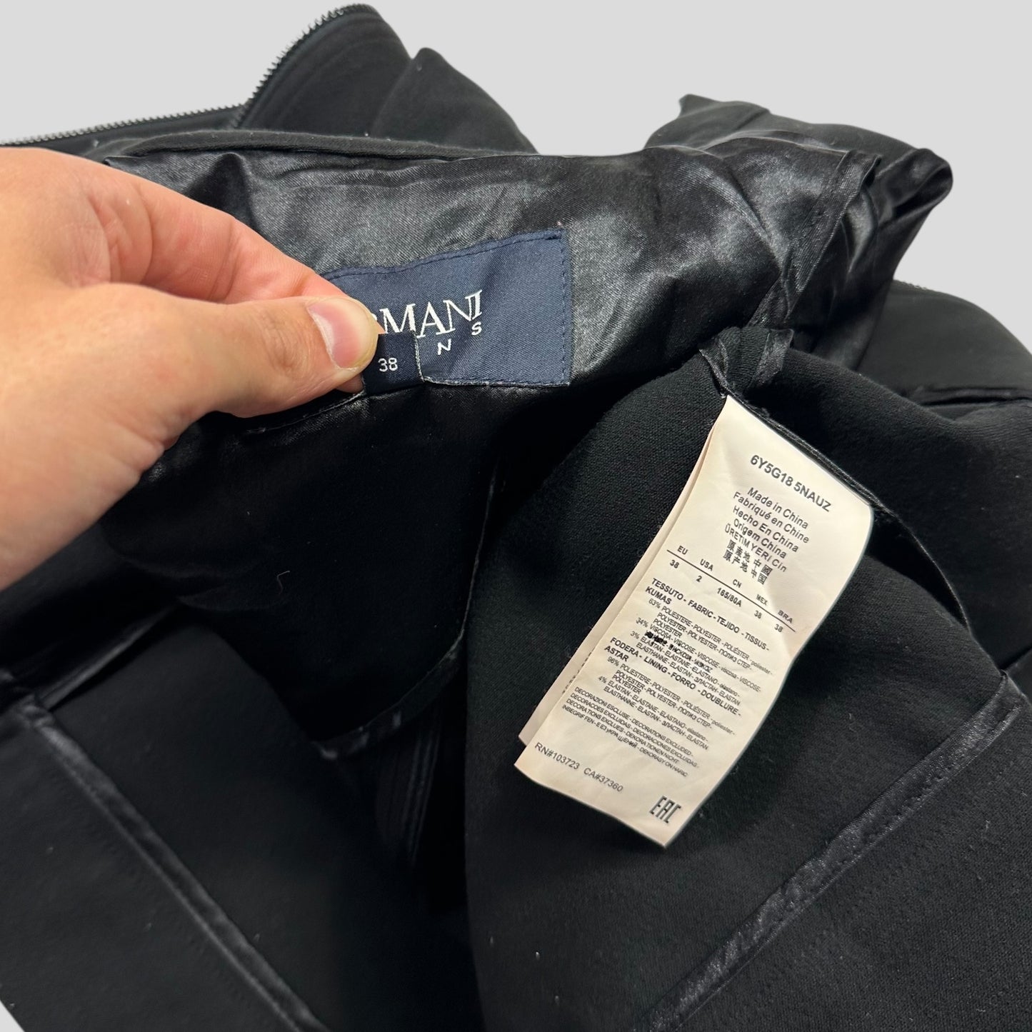 Armani Jeans 00’s Cropped Jacket - IT38 (UK6)