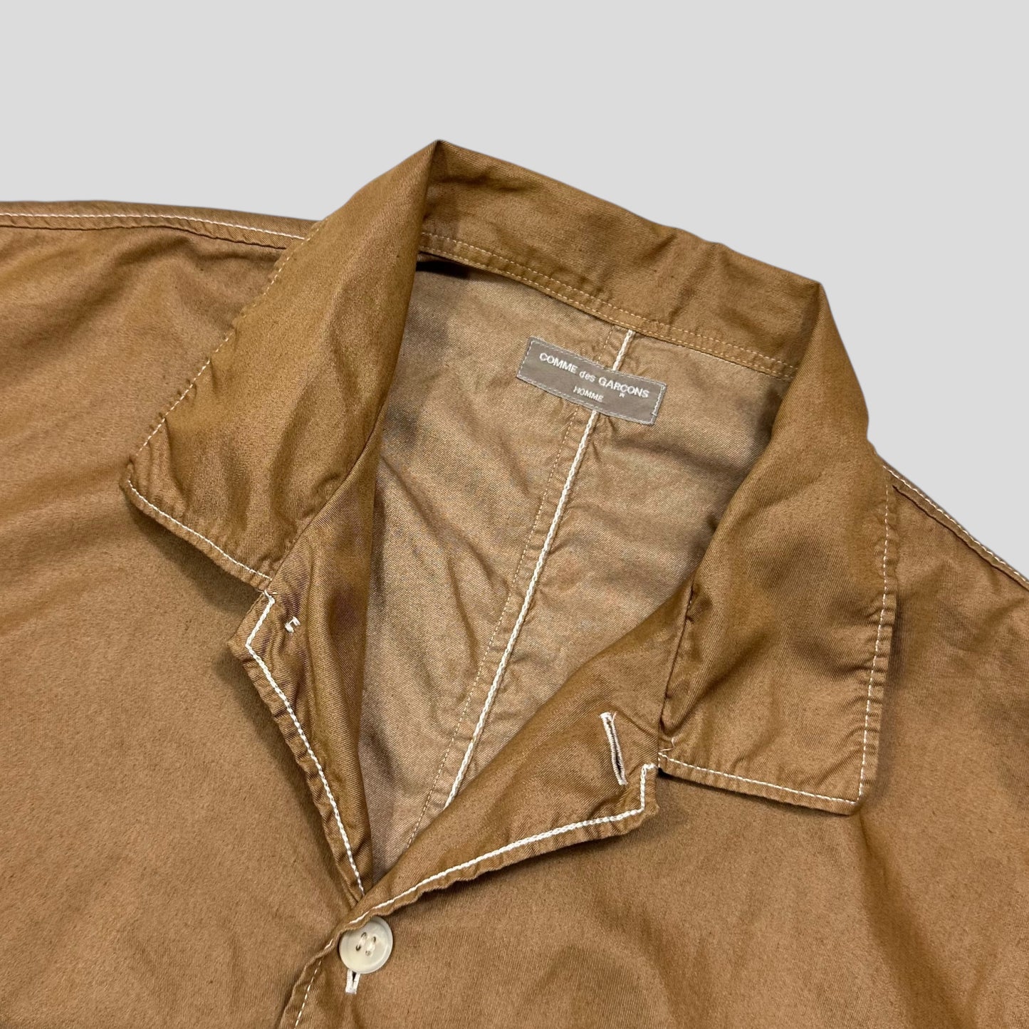 Comme Des Garçons Homme 2001 Iridescent Cargo Shirt - M/L