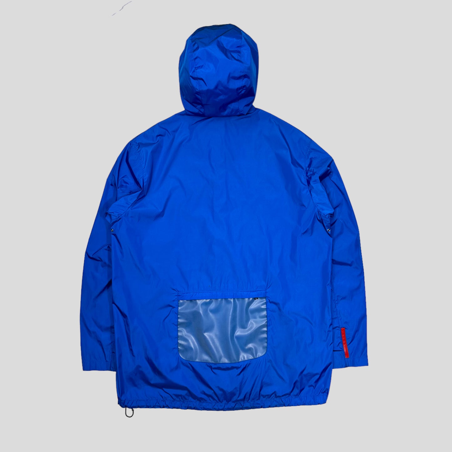 Prada Sport SS99 Latex Pocket Electric Blue Jacket - L
