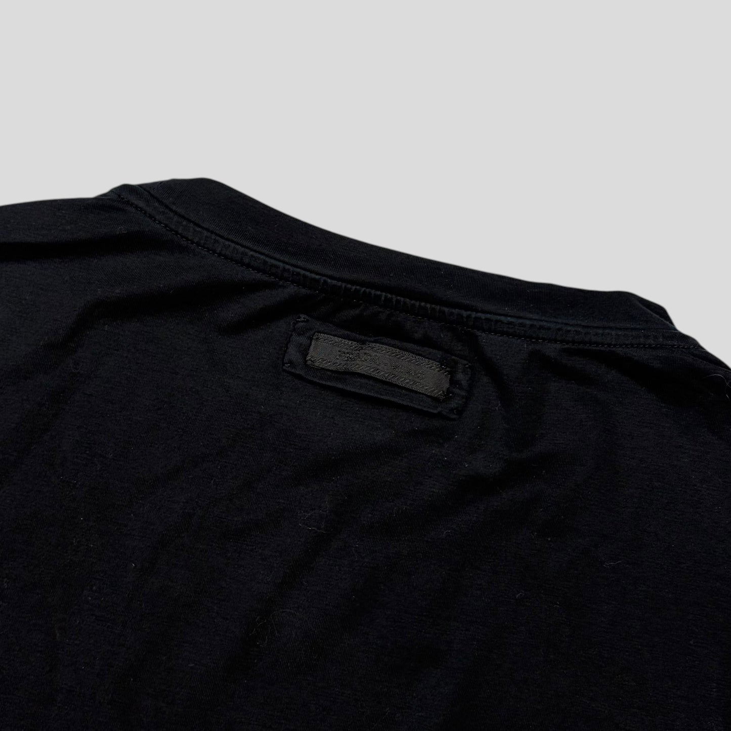 Prada Milano 2018 Black Tab Mini Logo T-shirt - M