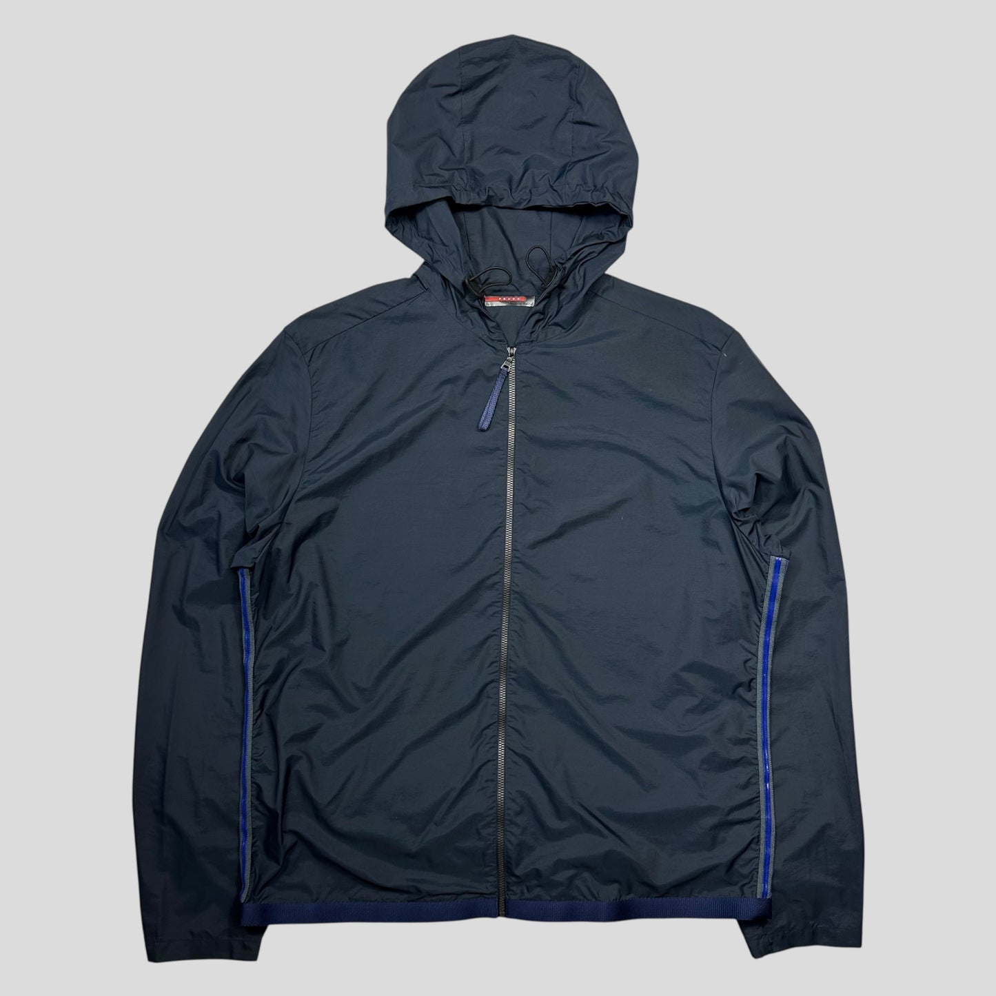 Prada Sport SS00 Gel Seam Nylon Mesh Back Windbreaker - XL (L)