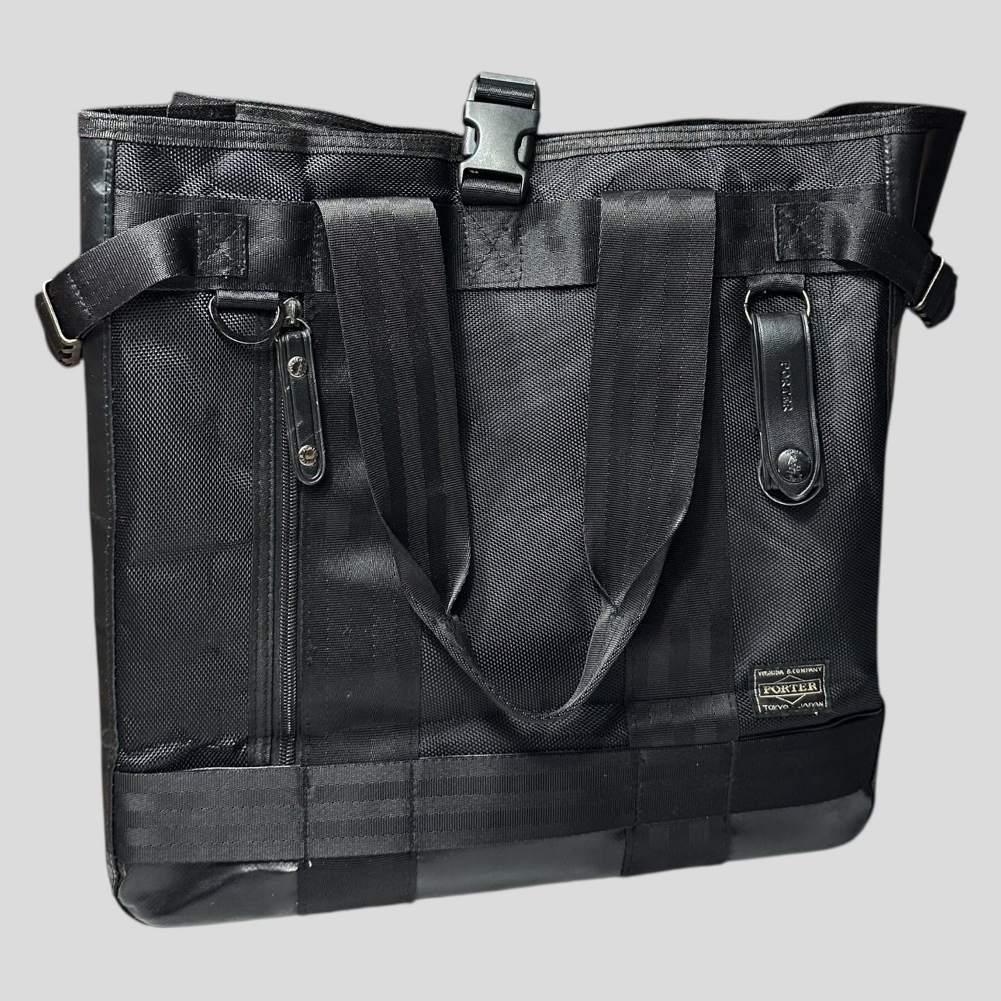 Porter Yoshida 00’s HEAT Tactical Multipocket Ballistic Nylon Tote Bag