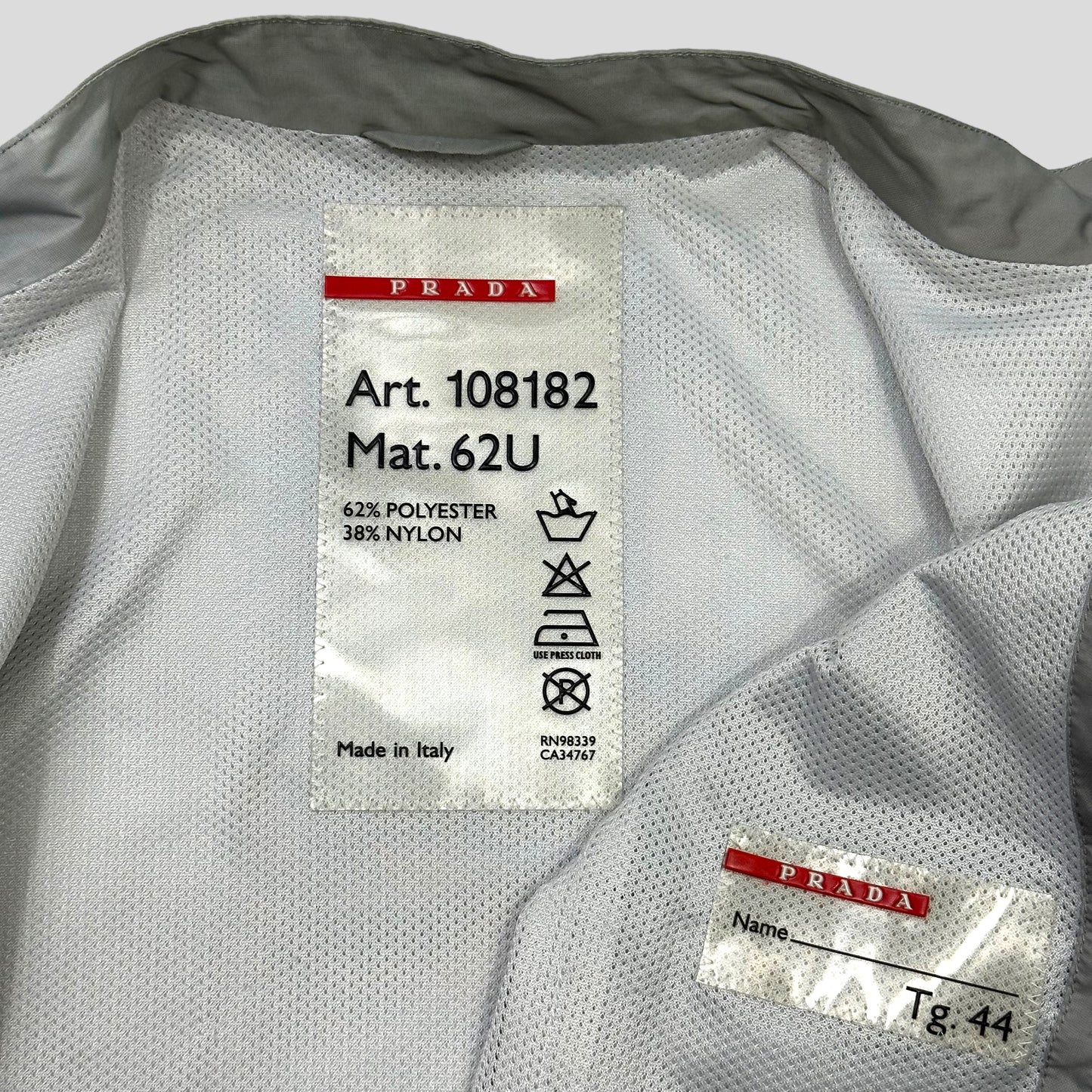 Prada Sport SS00 X-Ray Cloud Jacket - IT44