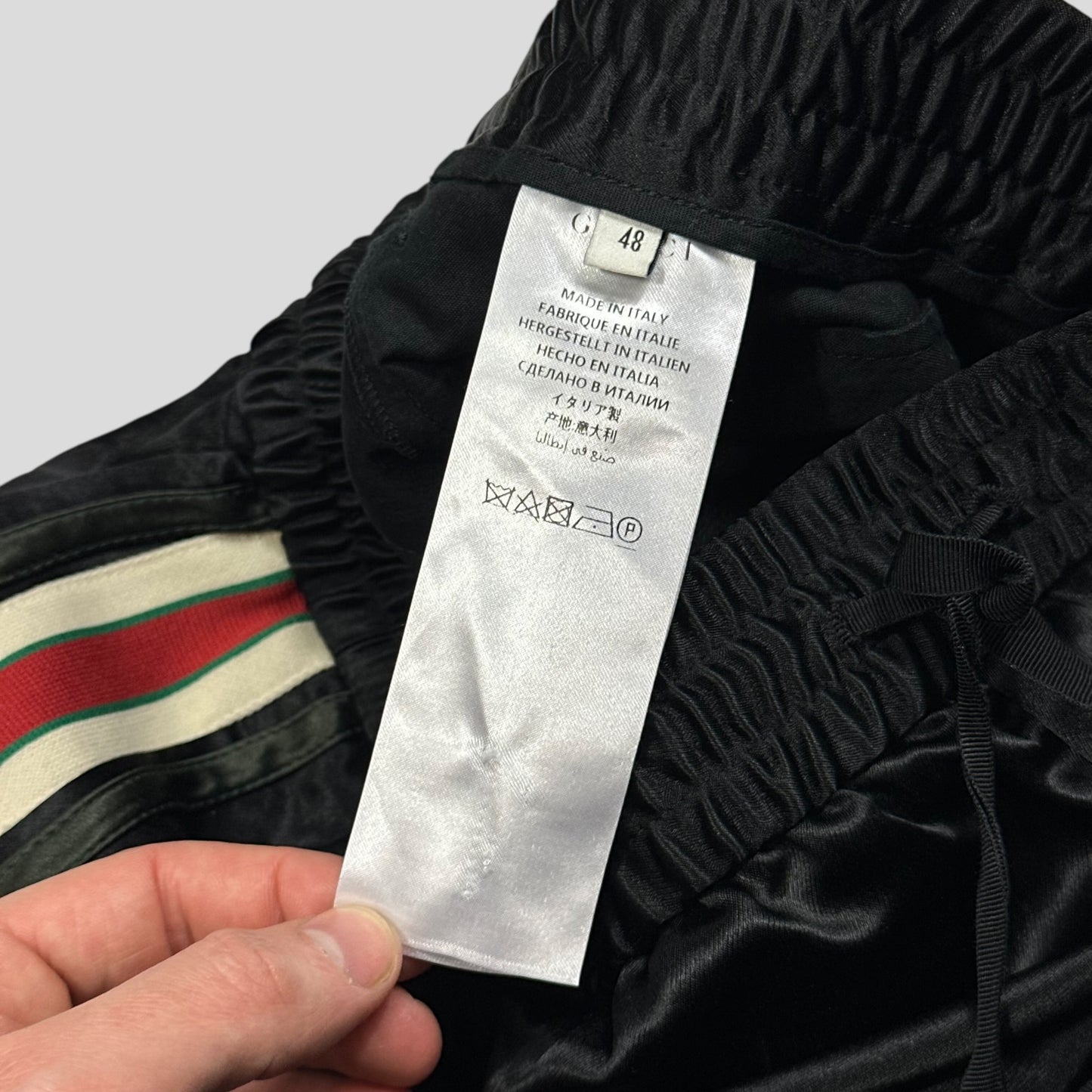 Gucci 2017 Striped Logo Acetate Tracksuit Trousers - IT48 (M)