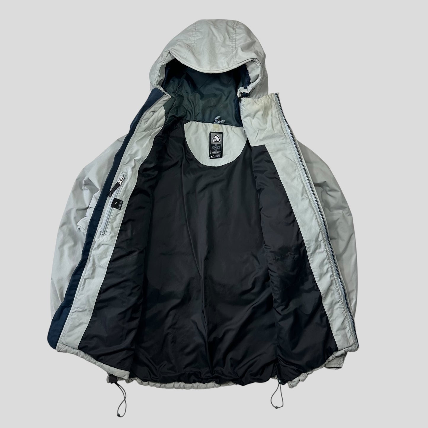 Nike ACG FW01 Heavyweight Nylon Asymetrical Puffer Jacket - L (XXL)