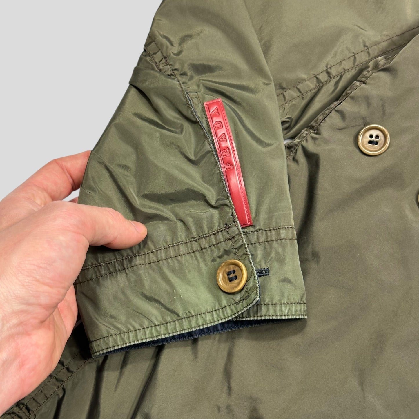 Prada Sport 00’s Nylon Reversible D-ring Field Jacket - IT52 (M/L)