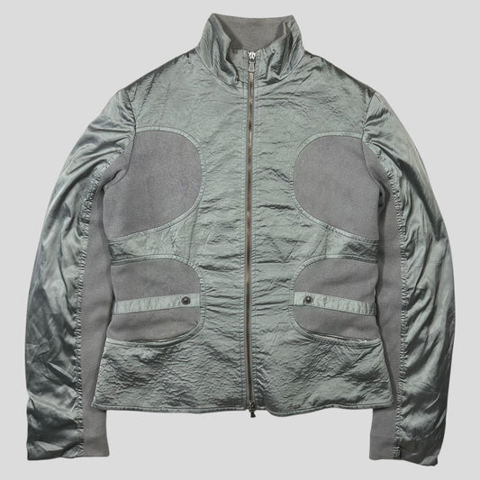 Versace 00’s VJC Astro Panelled Moto Bondage Jacket - M