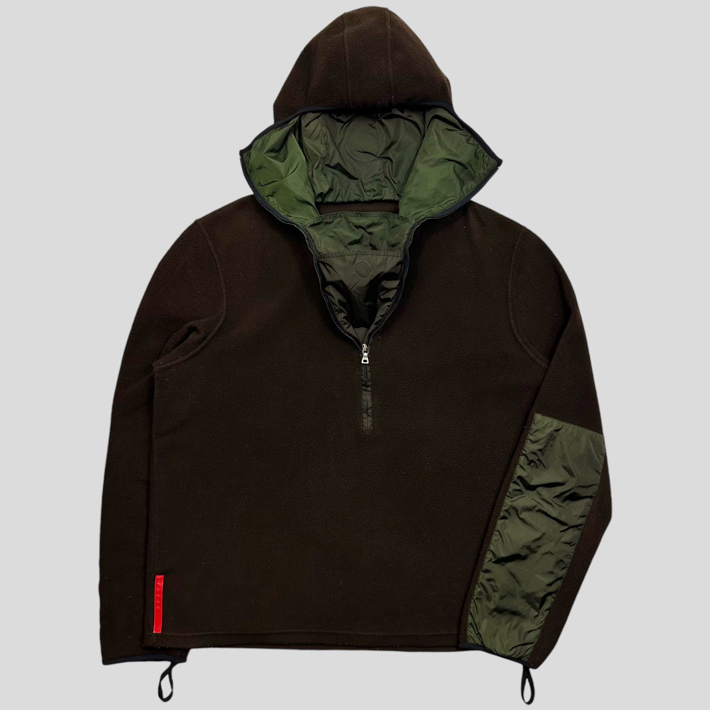 Prada Sport AW00 Balaclava Ninja Fleece Jacket - L