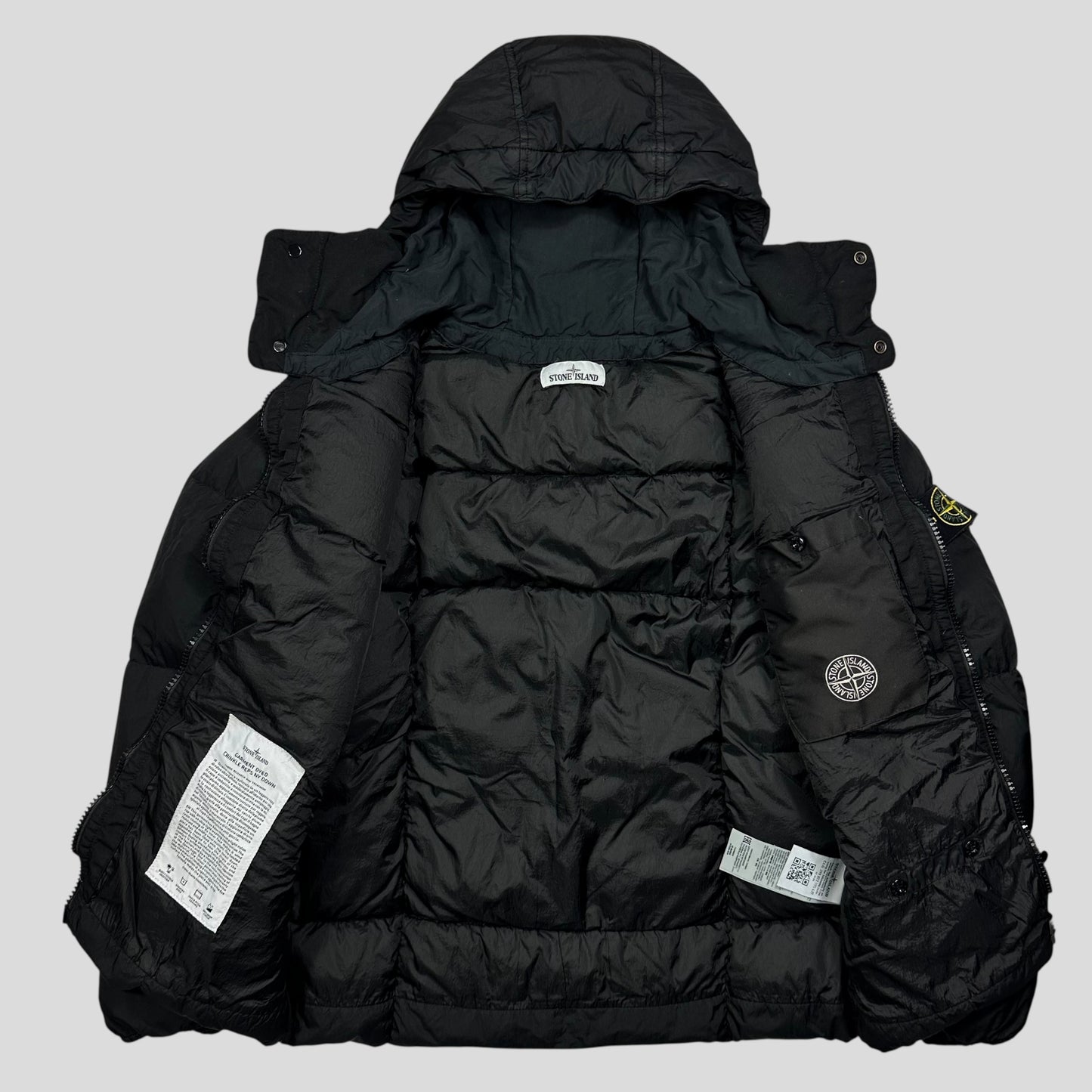 Stone Island AW19 Crinkle Reps NY Down Puffer Jacket - M