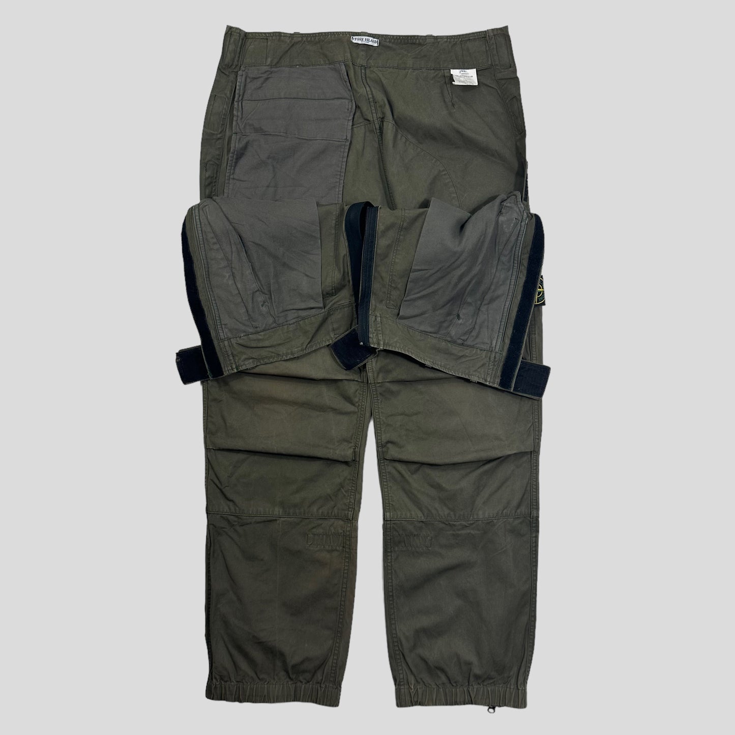 Stone Island 2005 Baggy Parachute Cargo Trousers - IT52