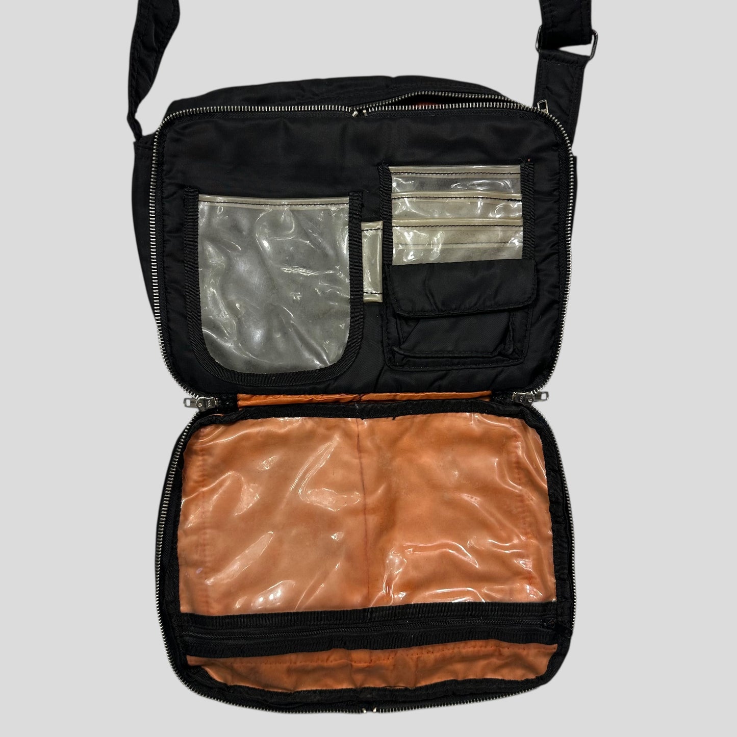 Porter Yoshida 00’s Nylon Tanker Multipocket Messenger Bag