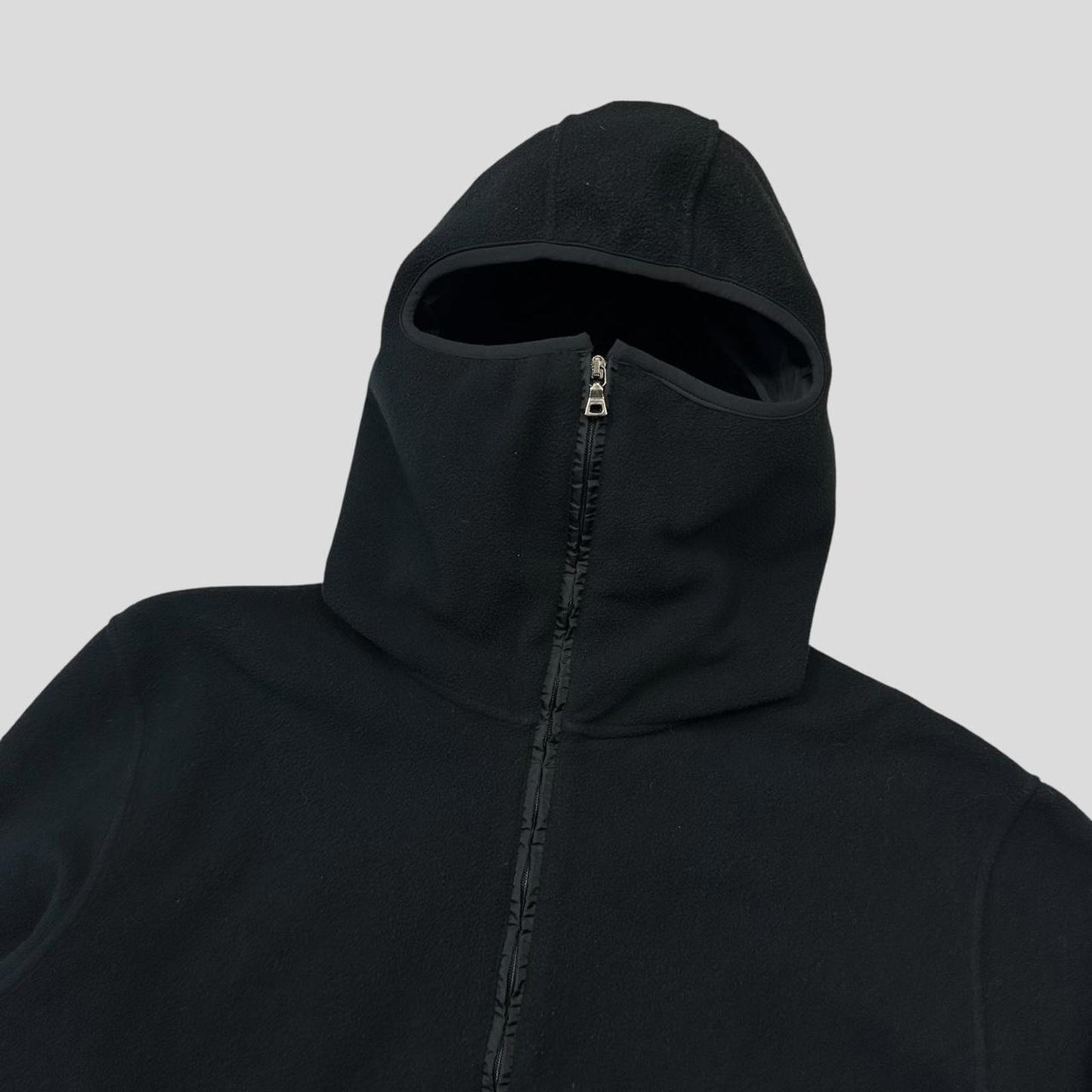 Prada Sport AW00 Balaclava Ninja Fleece Jacket - L/XL