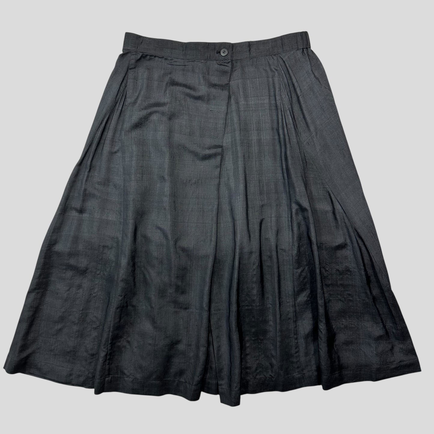 Issey Miyake 90’s Permanente Silk Layered Skirt - M