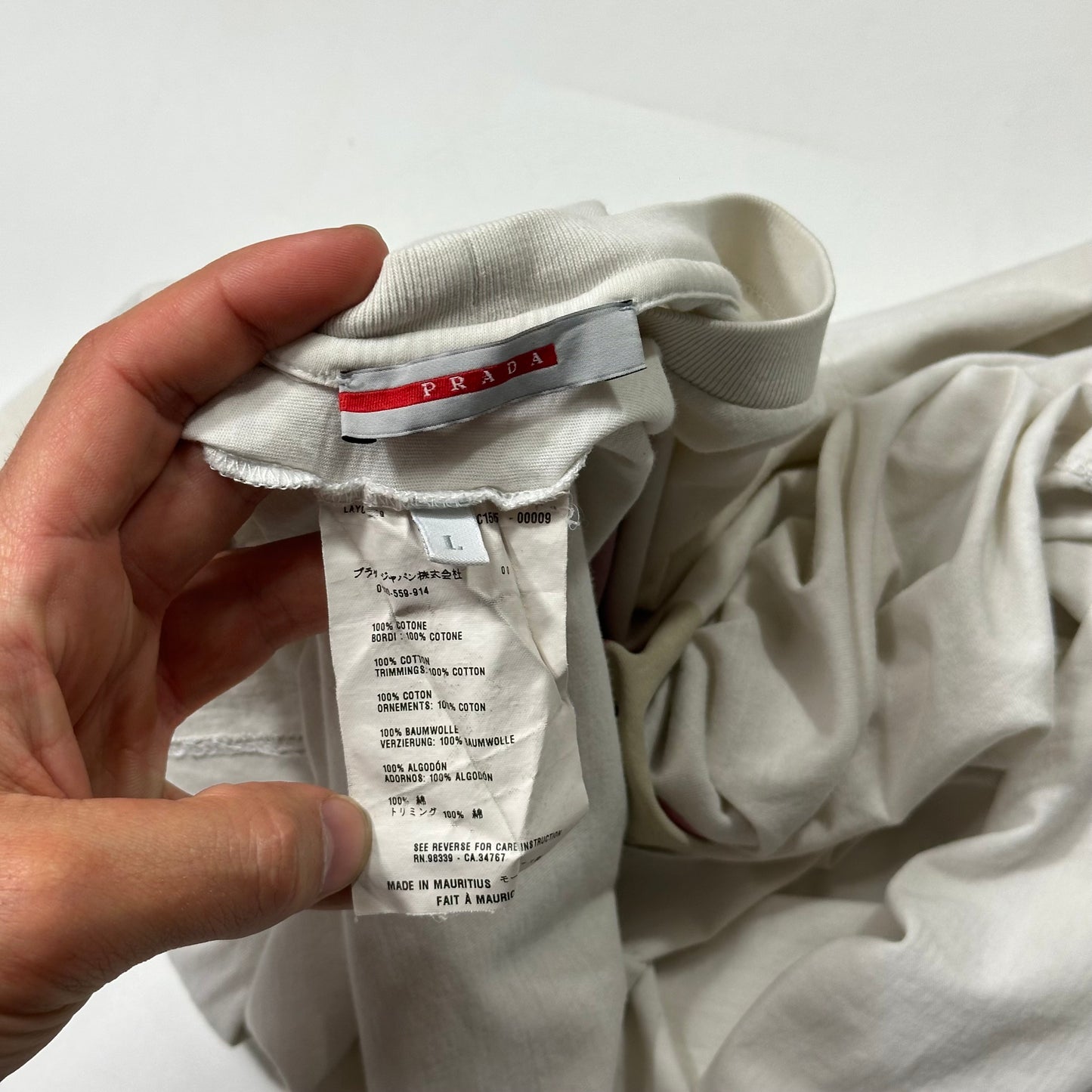 Prada Sport 2007 Unspoken Dialogue Graphic T-shirt - M/L