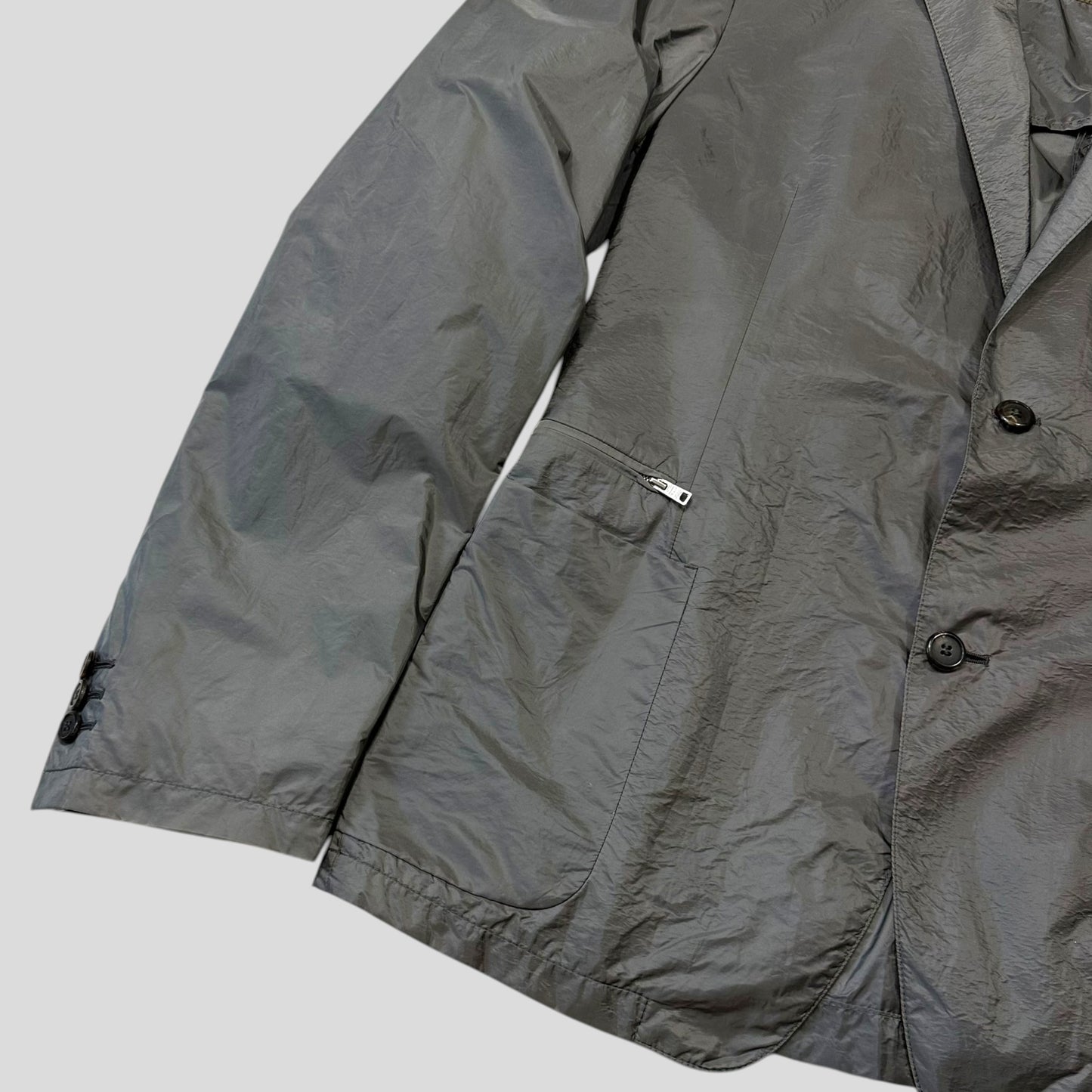 Prada Sport 2014 Nylon PU Shimmer Blazer Jacket - IT54 (L)