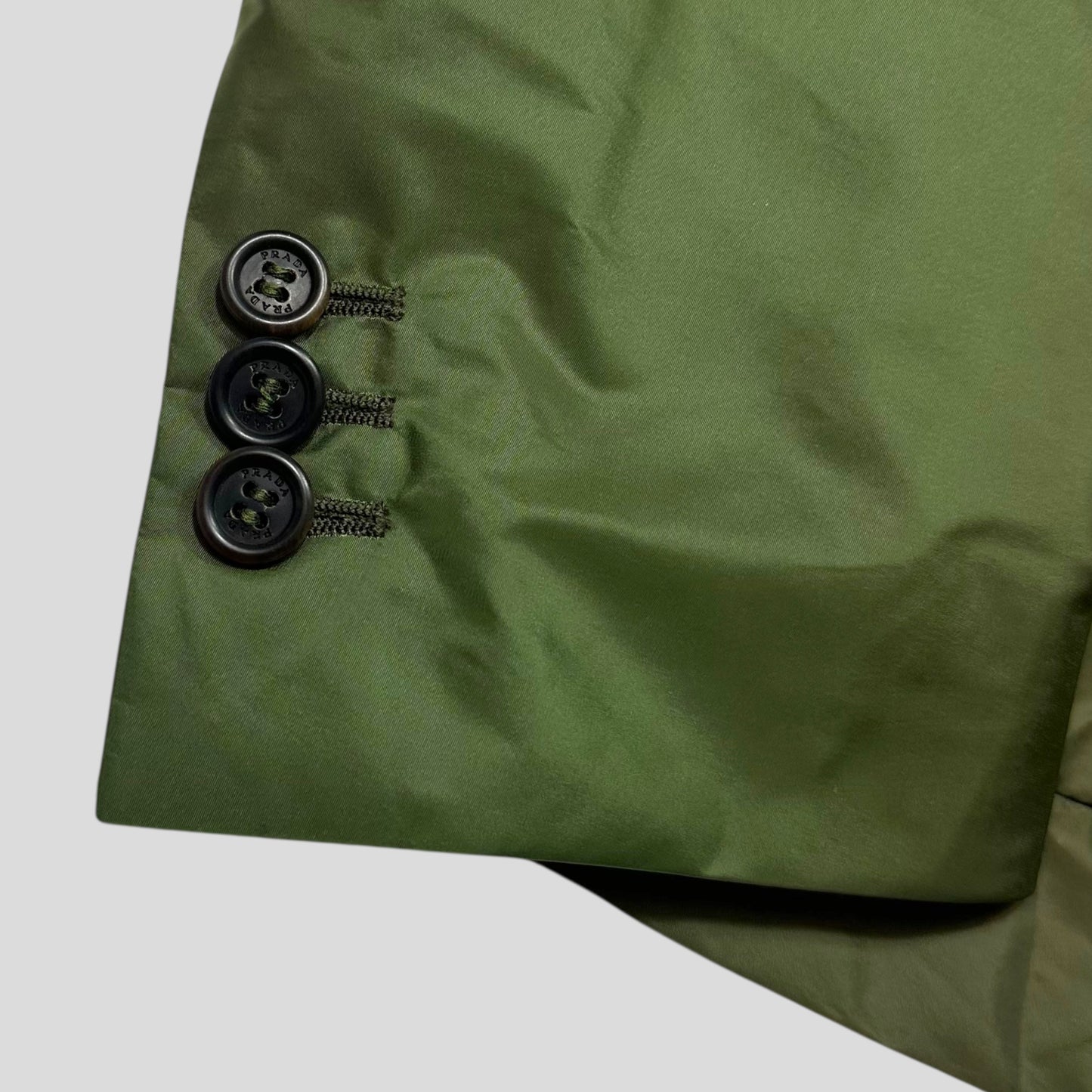 Prada Sport 2014 Nylon PU Shimmer Blazer Jacket - IT52 (M/L)