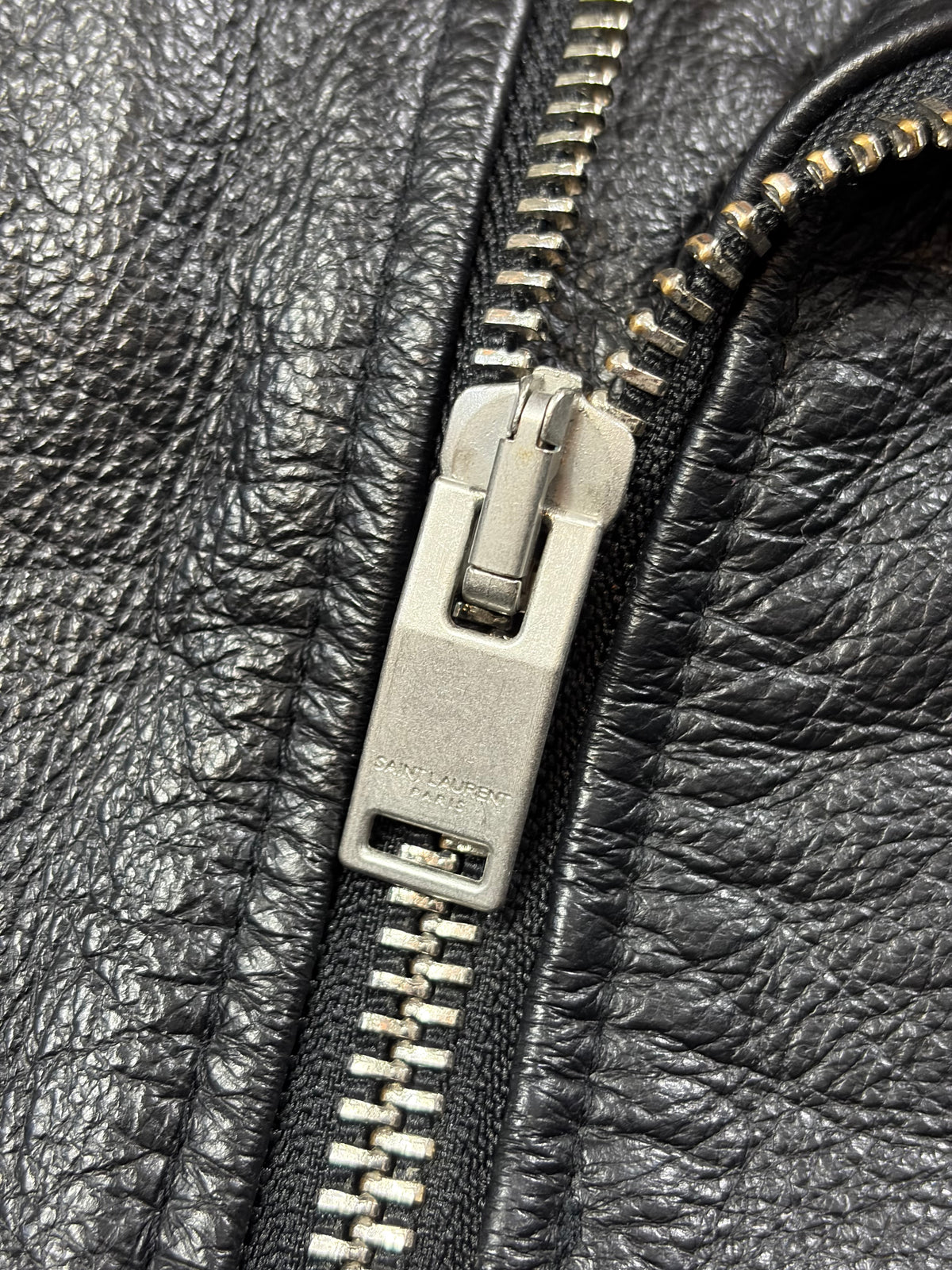 Saint Laurent SS13 Hedi Slimane L17 Leather Biker Gilet - M