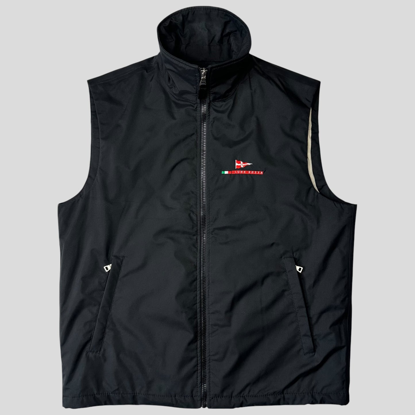 Prada Luna Rossa 00’s Goretex Padded Sailing Gilet Jacket - IT54
