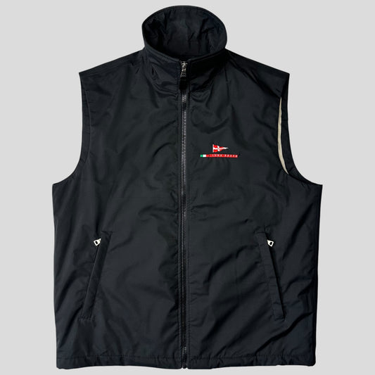 Prada Luna Rossa 00’s Goretex Padded Sailing Gilet Jacket - IT54