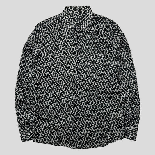 Gucci 2007 GG Horsebit Monogram Logo Shirt - S/M