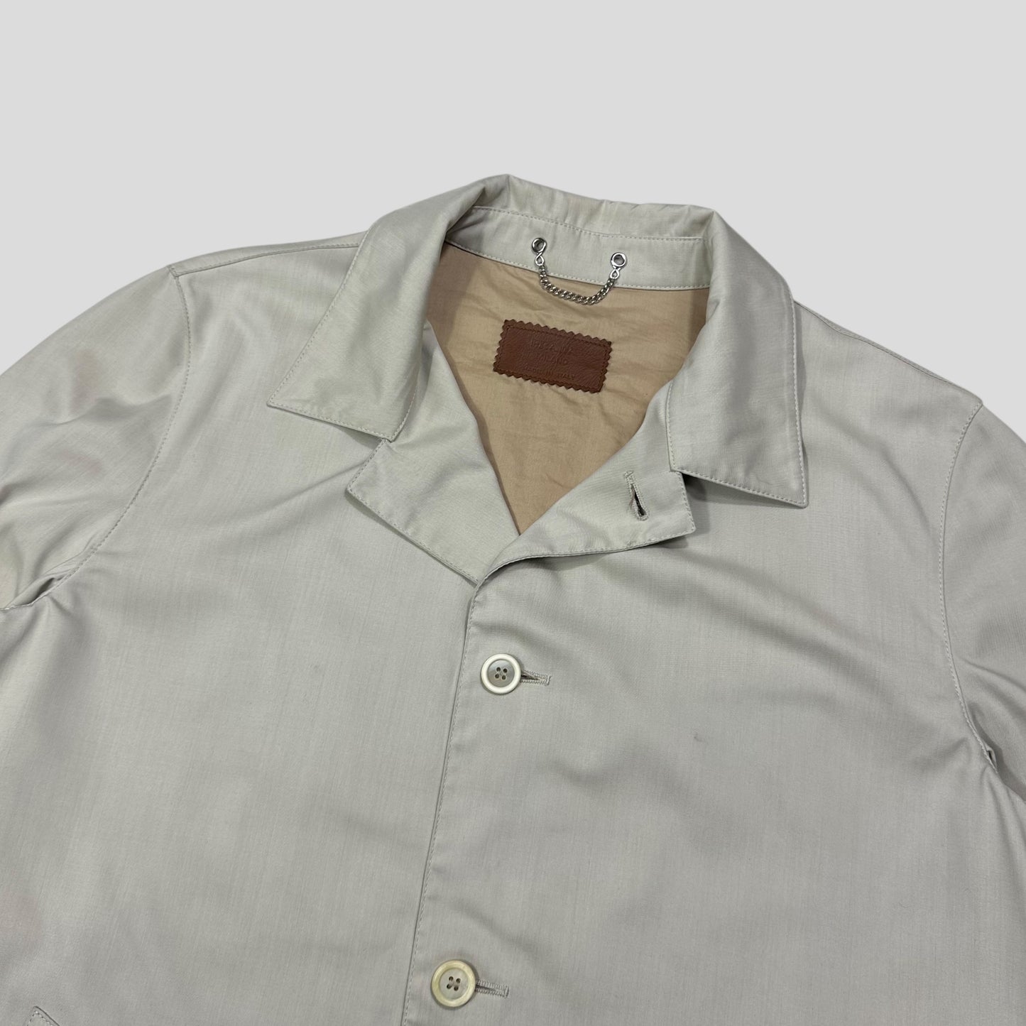 Prada Milano 2008 Soft Poly Premium Car Coat - M/L