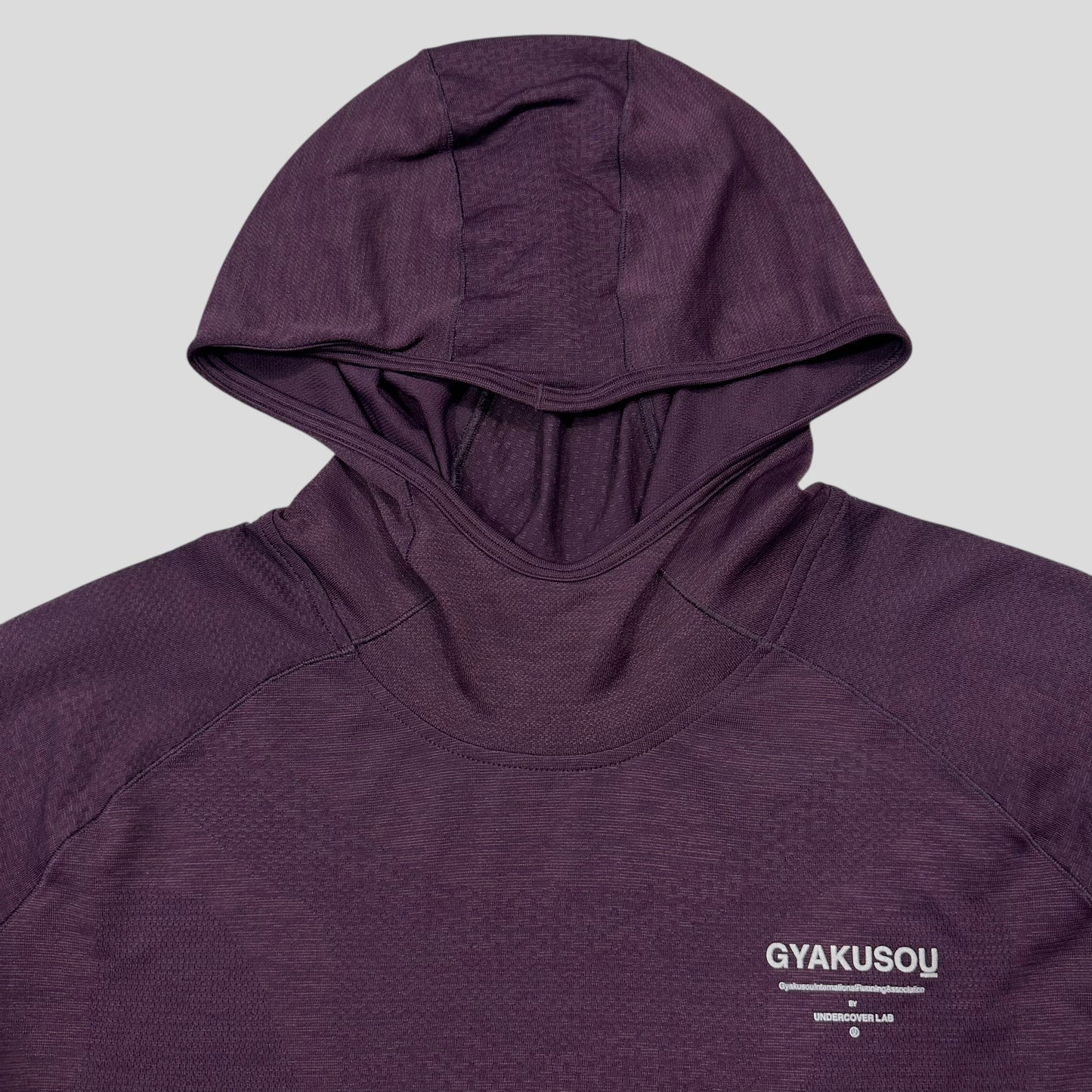 Nike Gyakusou SS17 Aeroreact Running Monks Sweat Map Hoodie - S/M