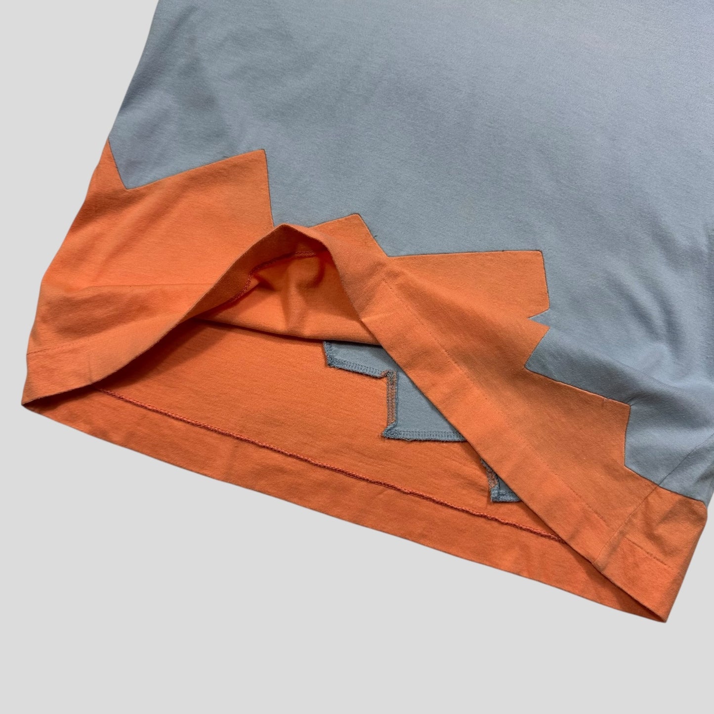 Comme Des Garçons Homme Plus 2015 Panelled Bi-colour T-shirt - S/M